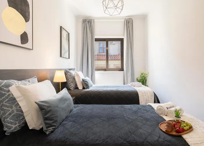 Host Wise - Comfy Minimalist Flat Appartement Oporto